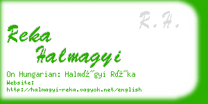 reka halmagyi business card